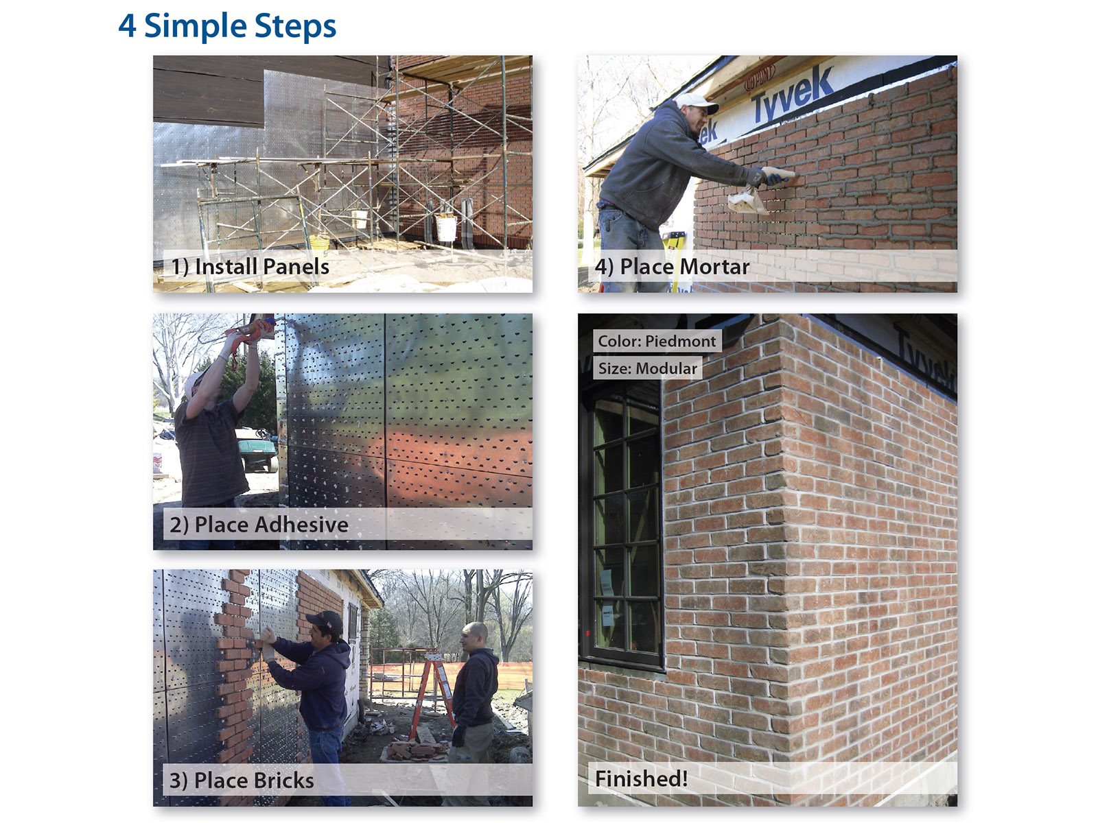 brickfast installation ssteps